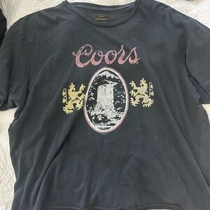 Cropped Retrobrand Coors Vintage Tshirt